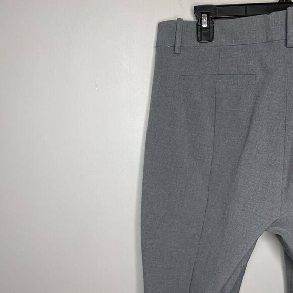 J.CREW Ruby Pants Women 14 Slim Cropped NEW Gray Stretch Twill J5292 - Picture 7 of 13